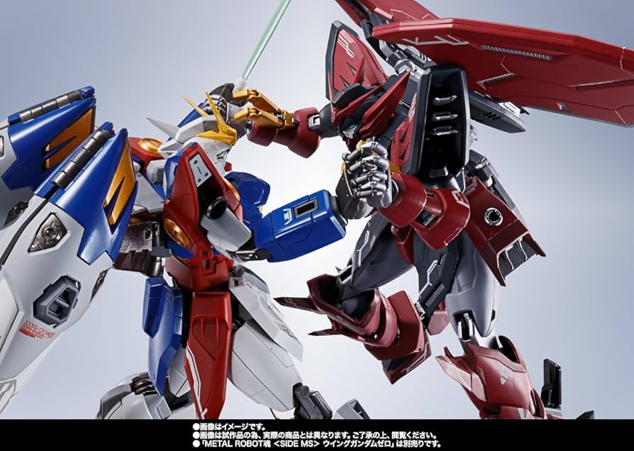 LROBOT魂 ウイングガンダムゼロ、ガンダムエピオン 2体セット Amazon.co.jp: METAL ROBOT魂 ウイングゼロ＆エピオン 2体セット